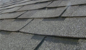 Roofing with wear and tear