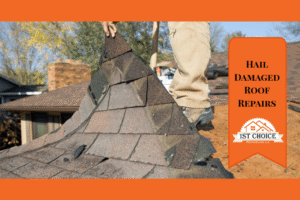Hail Damaged Roof Repair