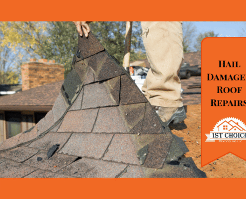 Hail Damaged Roof Repair