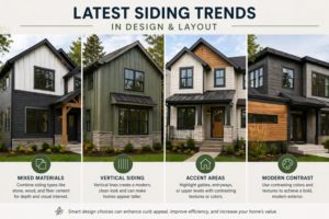 Latest Siding Trends in Design and Layout
