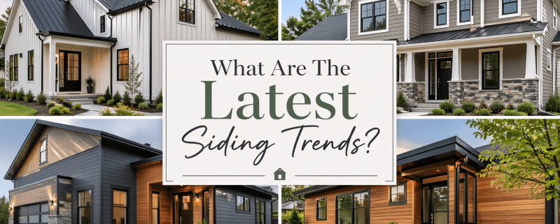 1st Choice Remodeling Latest Trends in siding