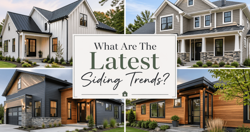 1st Choice Remodeling Latest Trends in siding