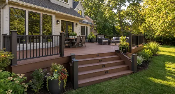 Composite Deck Additions Eden Prairie MN