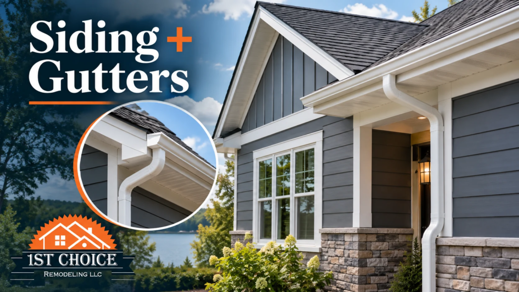 Should You Replace Gutters When You Replace Siding?