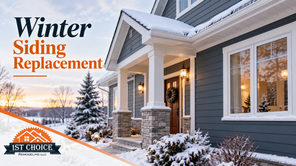Can You Replace Siding in Winter in Minnesota?